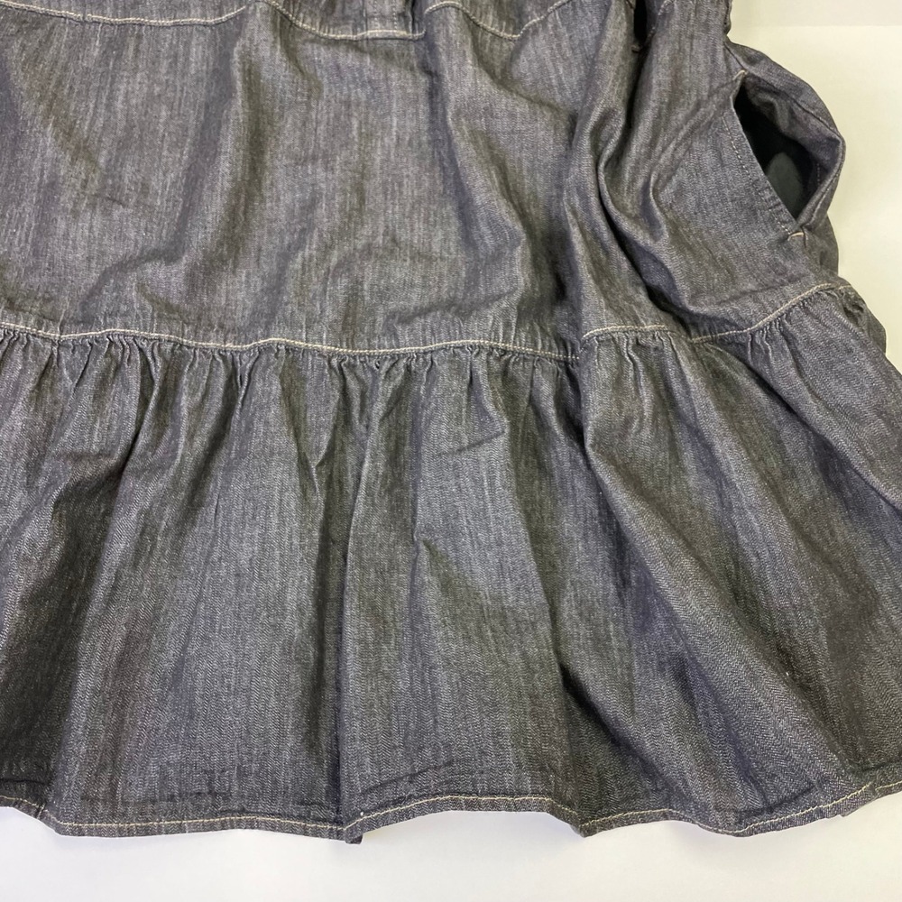 Lauren Ralph Lauren Dark blue Denim Midi Shirt Dress - Picture 11 of 12